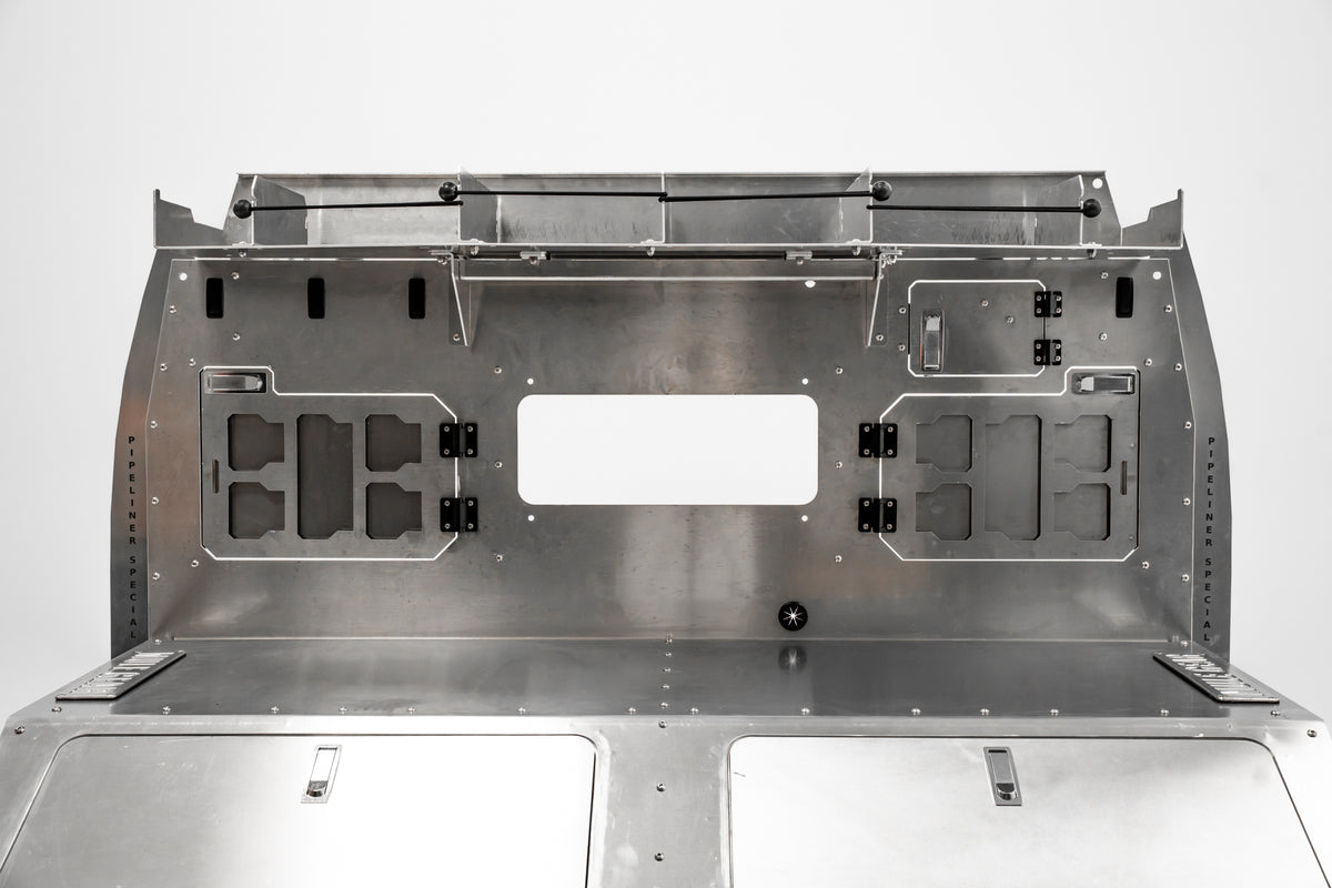 2022 Ford F-550 Crew Cab Pipeliner Special rear wall panel