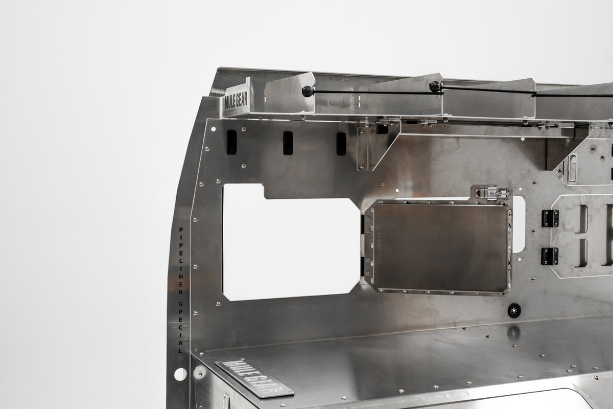 Dodge/Ram Crew Cab Pipeliner Special rear wall and storage layout